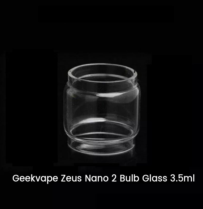 Geekvape Zeus Nano 2 glass bulb for enhanced tank durability