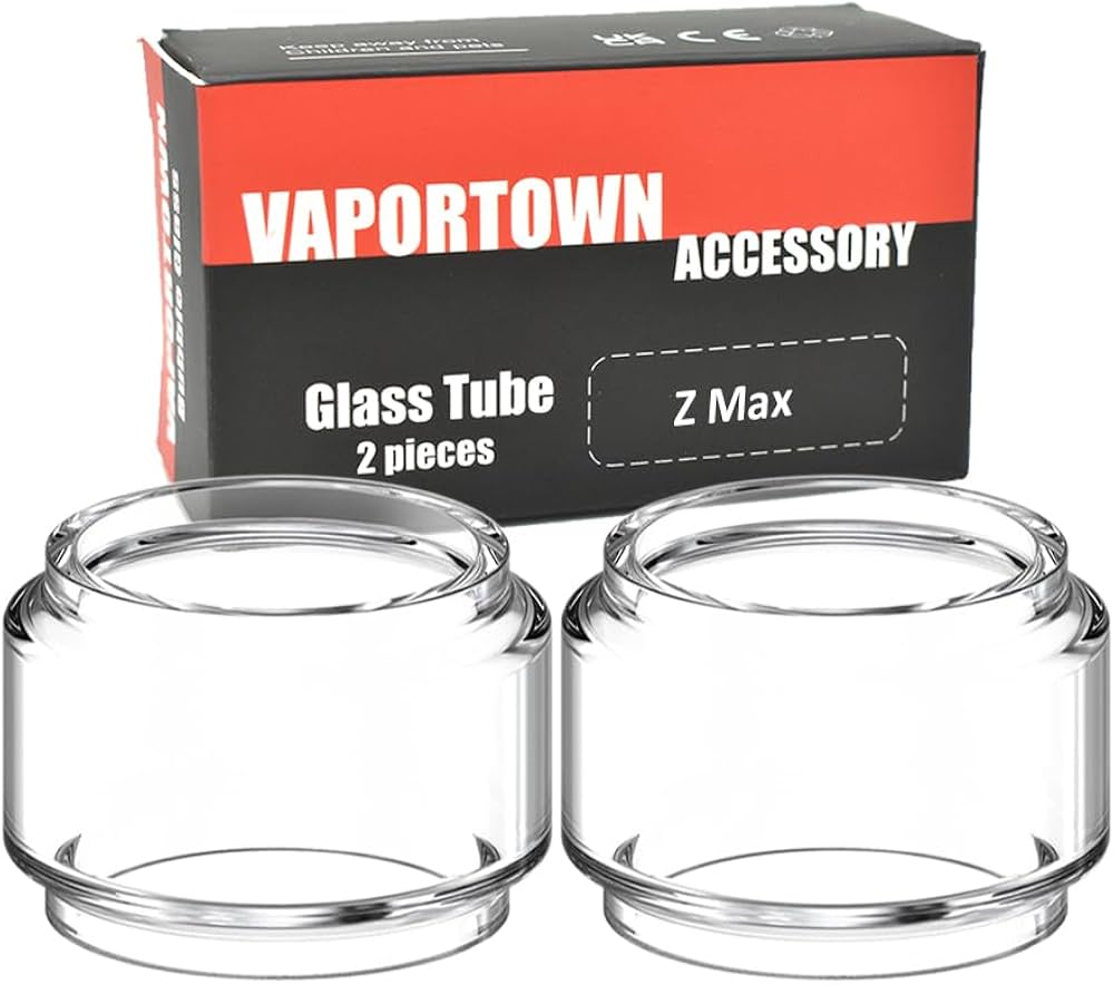 Geekvape Z Max bulb glass for increased e-liquid capacity