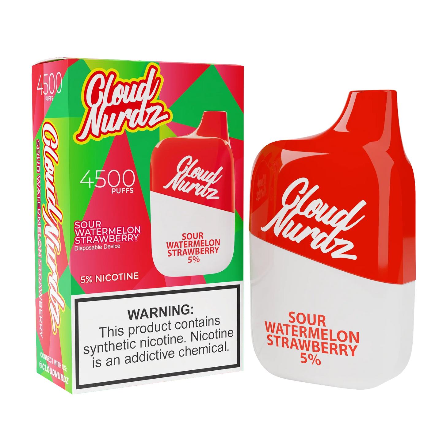 Cloud Nurdz Disposables 4500 Puffs