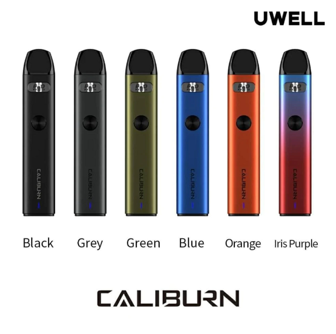 Uwell Caliburn A2 pod system kit with refillable pods