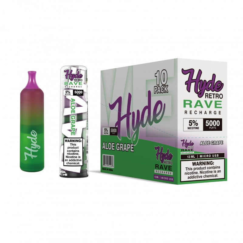 Hyde Retro RAVE Recharge 5000 puffs