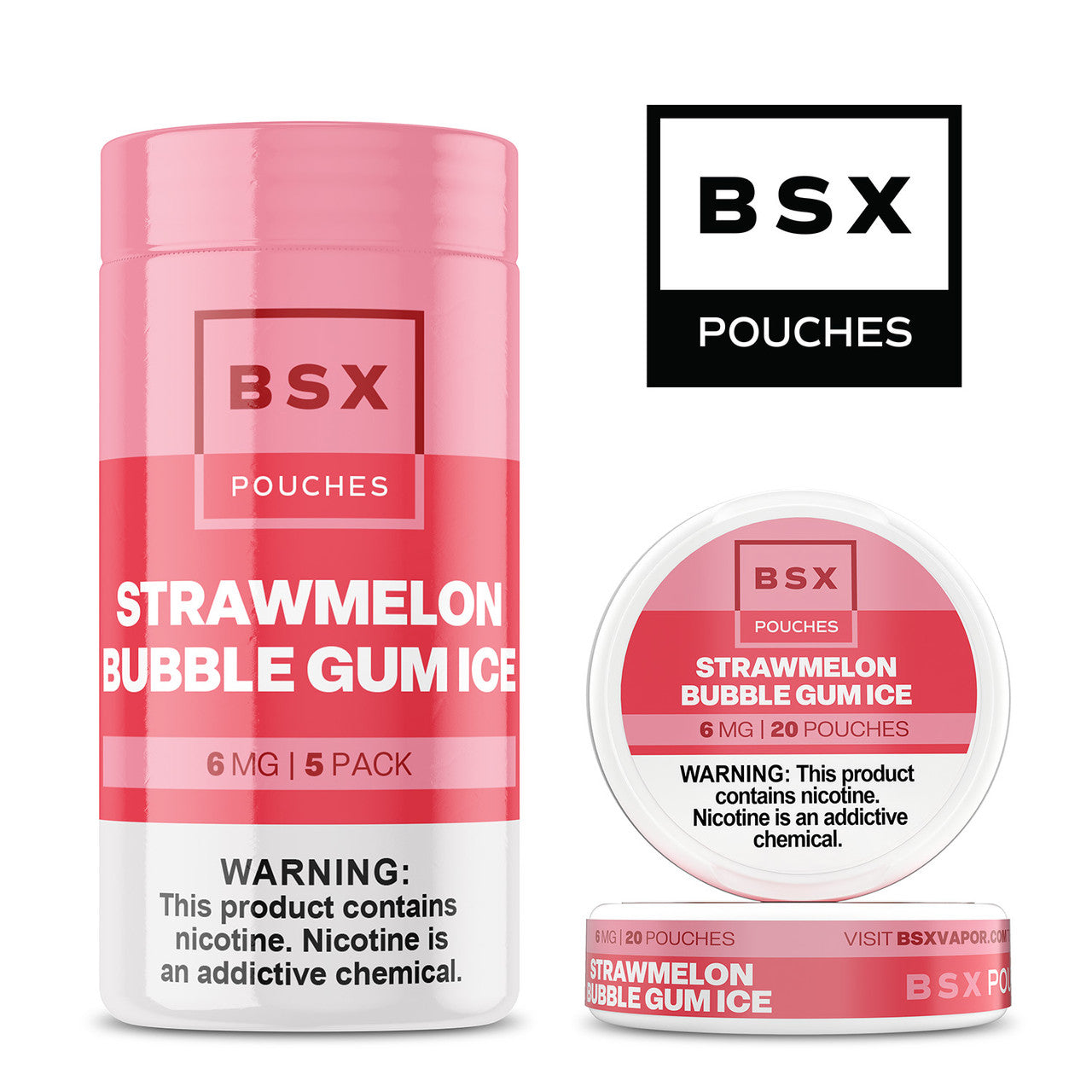 BSX Nicotine Pouches 5pk