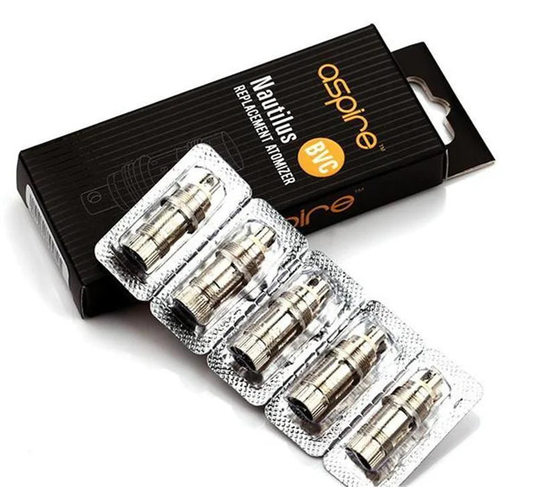 Aspire Nautilus BVC replacement coil 5-pack for optimized vapor production