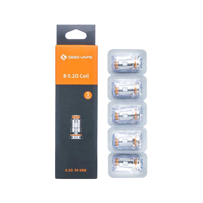 Geekvape B series coils 5-pack for reliable vapor production