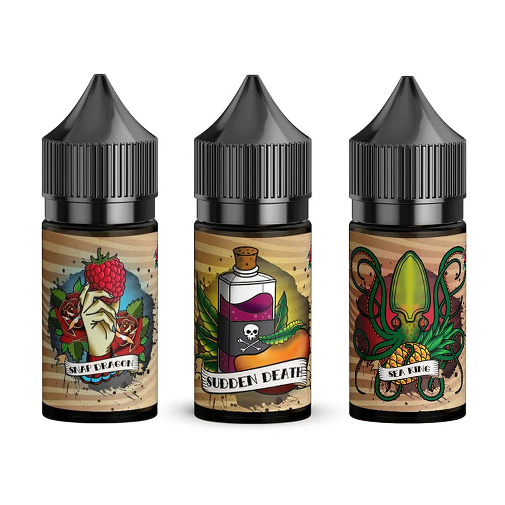 Bora TFN salt nicotine e-liquid 30ml bottle for a smooth vape