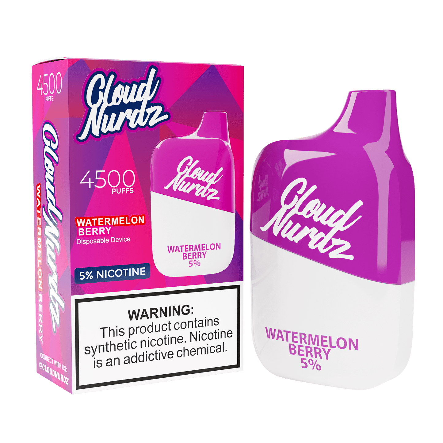 Cloud Nurdz Disposables 4500 Puffs