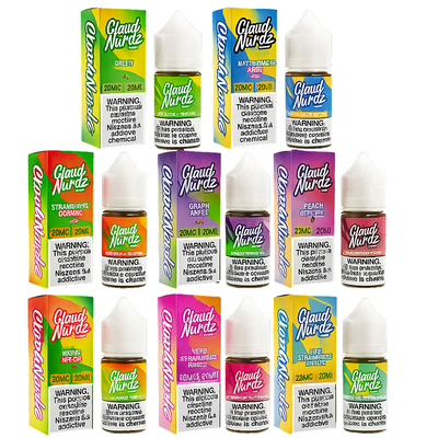 Cloud Nurdz TFN Salt Premium E-Liquid 30ml hover image