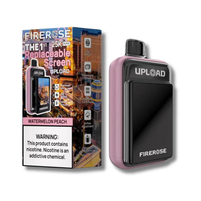 Firerose Upload 25k kit for a powerful disposable vaping experience