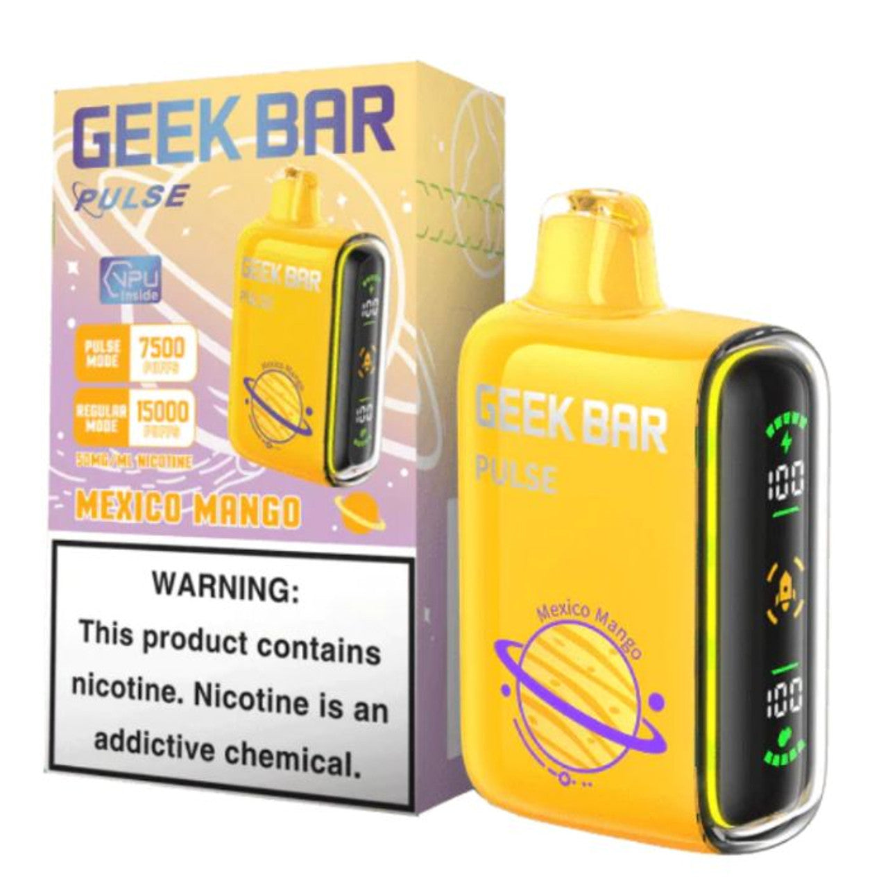 GEEK BAR PULSE DISPOSABLE VAPE 15000 PUFFS