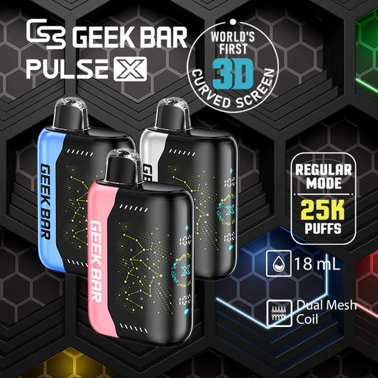 Geek Bar Pulse X disposable vape for smooth and flavorful vapor