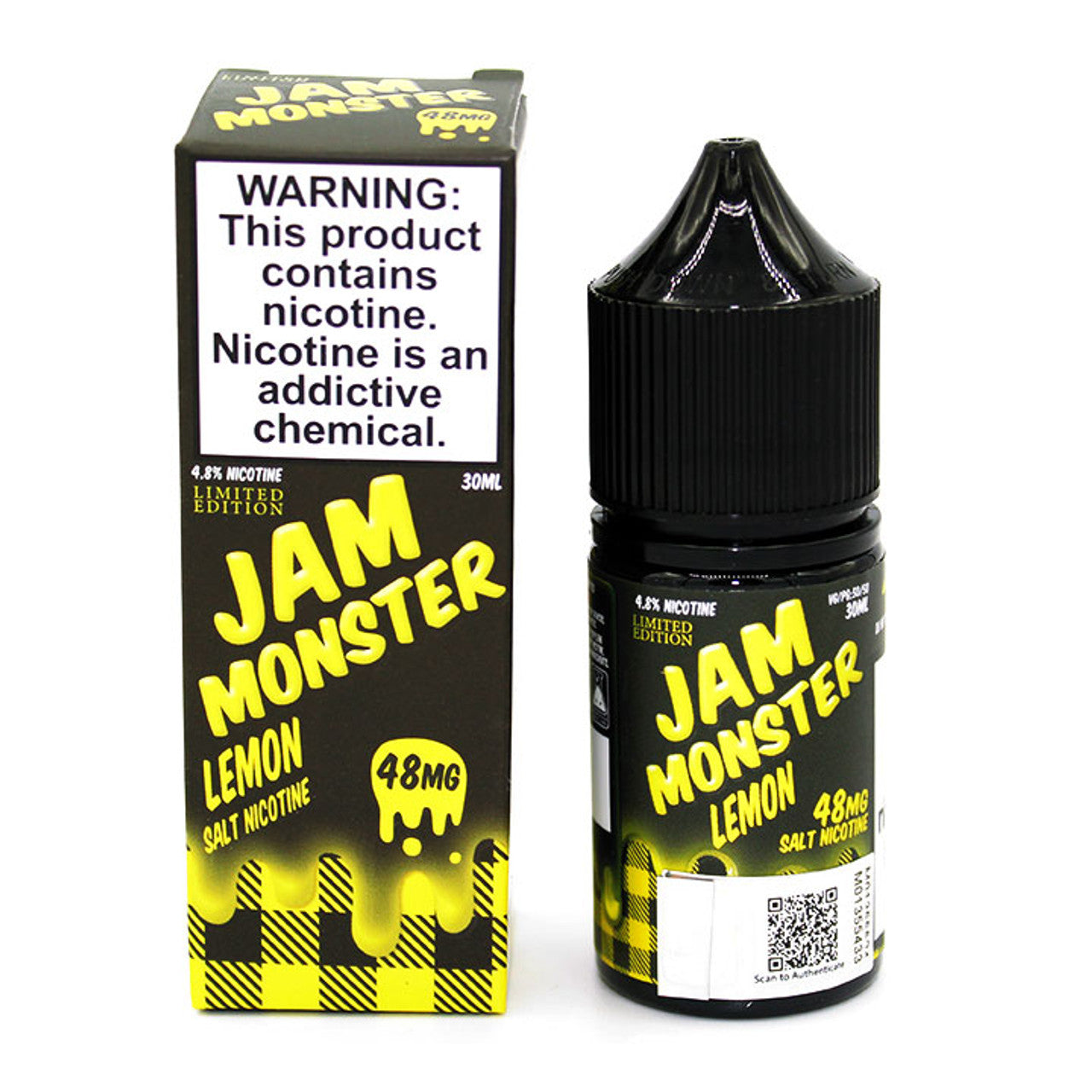 Jam Monster salt nic premium e-liquid 30ml for smooth nicotine and jam-like flavor