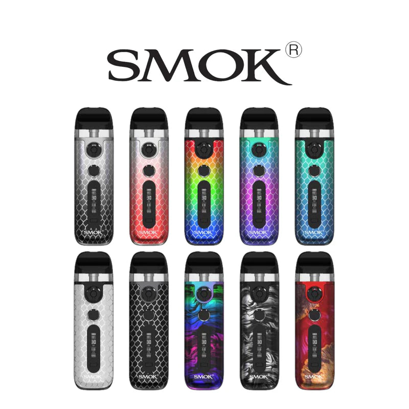 Smok Novo 5 kit, compact vaping device with adjustable power settings