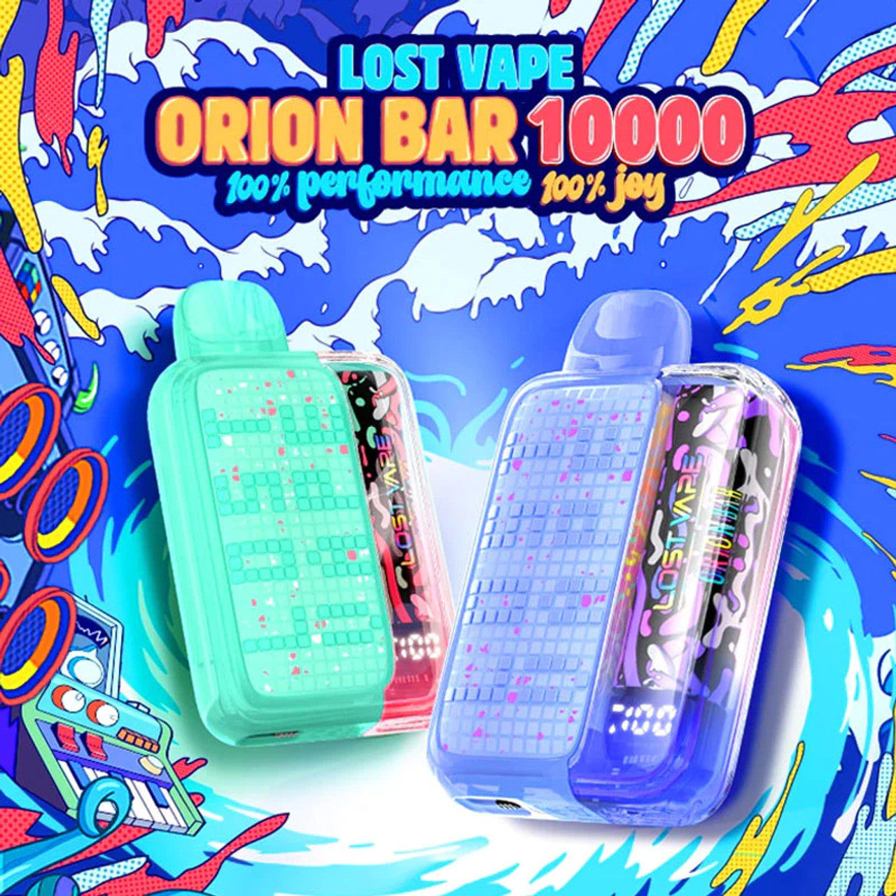 Lost Vape Orion Bar 10000 disposable vape offering up to 10000 puffs