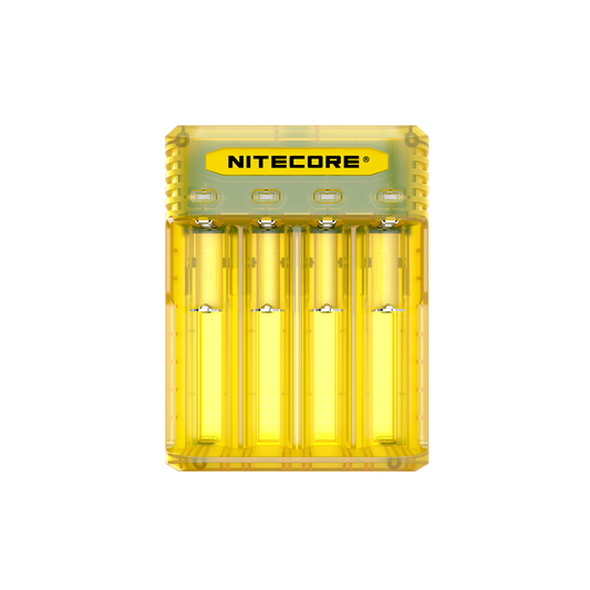 Nitecore Q4 charger for multi-slot charging of various battery types