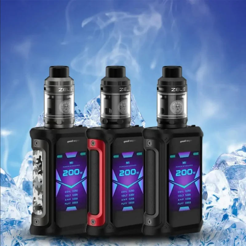 Geekvape Aegis X Zeus kit with advanced Zeus sub-ohm tank