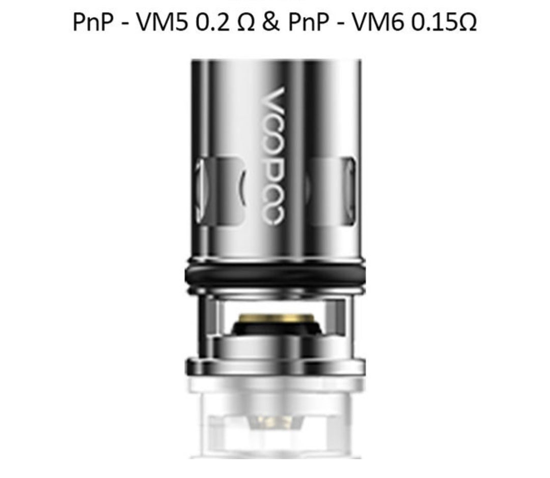 PnP Coils (5 Pack) (Drag & Vinci Pods) VooPoo