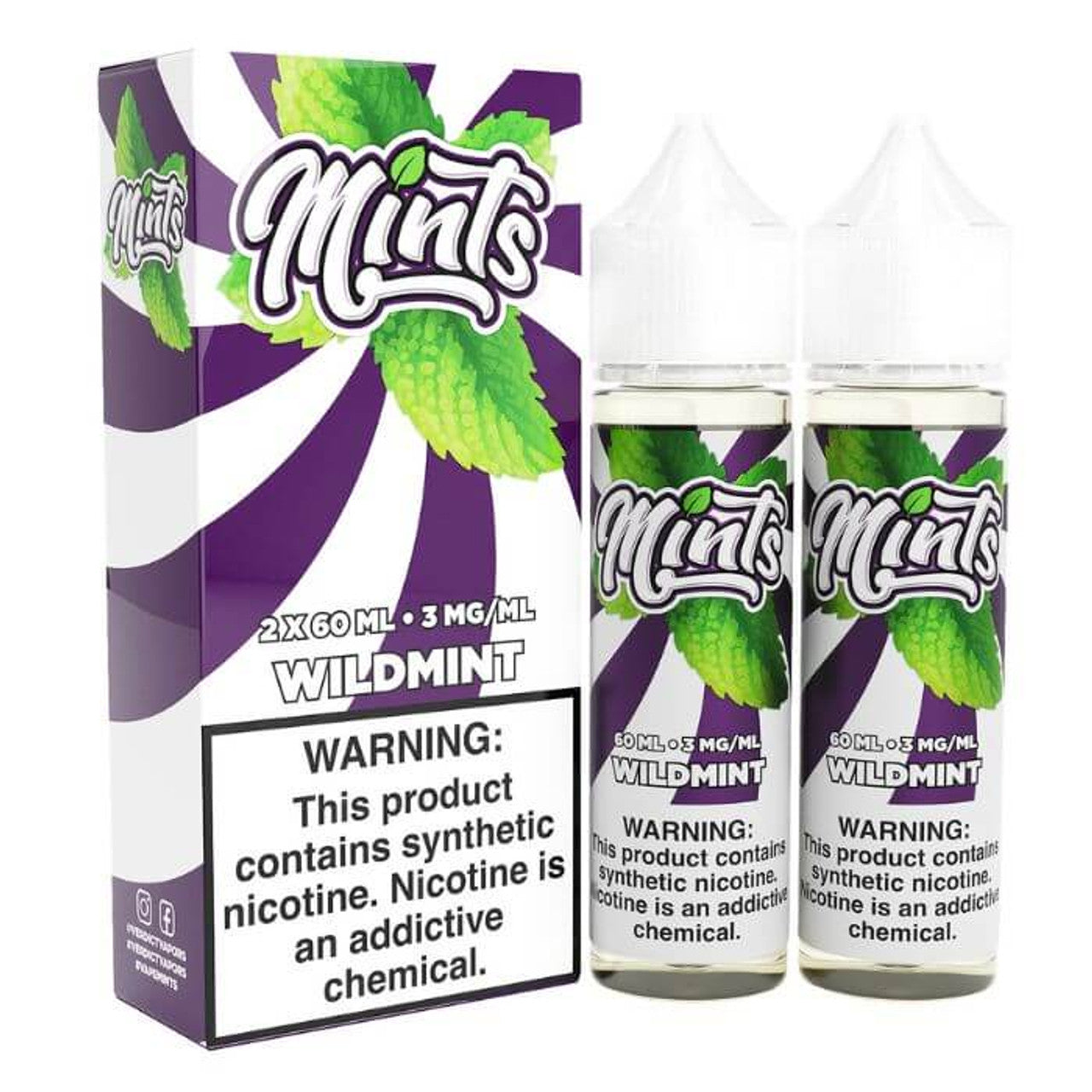 MINTS Vape Co E-Liquid 60ml 2pk