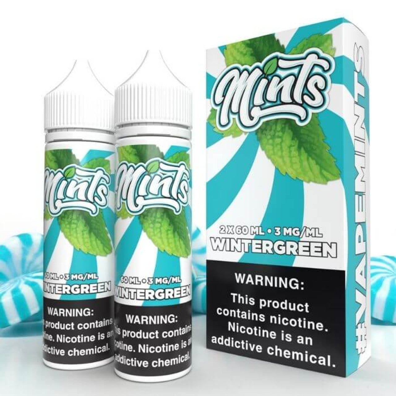 MINTS Vape Co E-Liquid 60ml 2pk