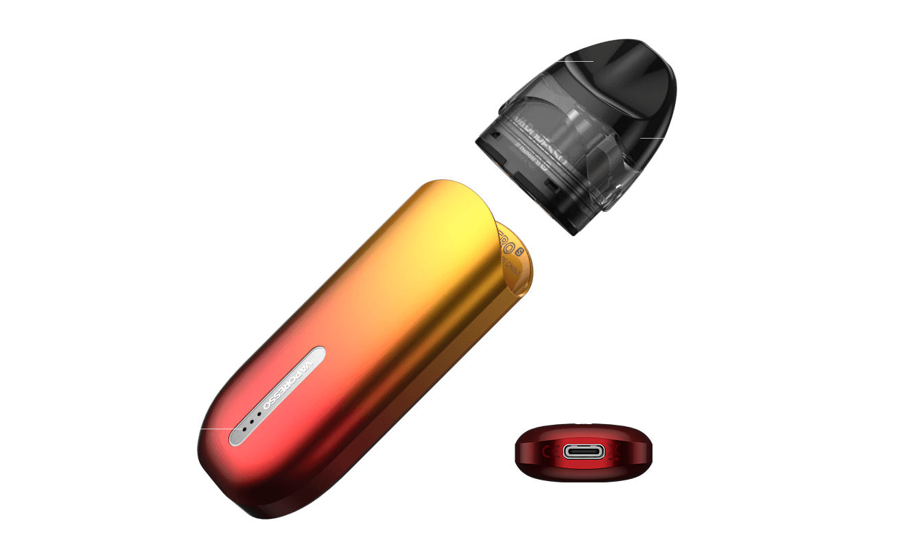 Zero S pods for Zero vape device with easy refilling