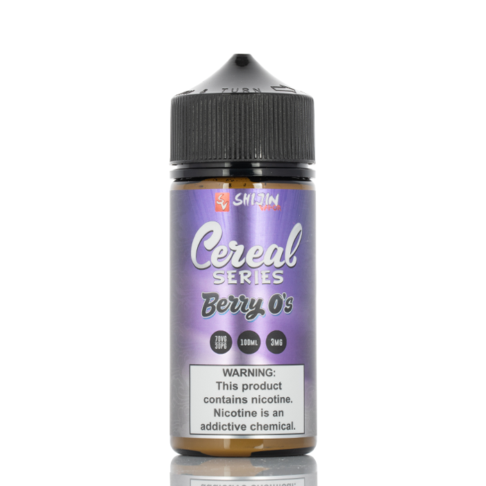 Cereal Series TFN e-liquid 100ml bottle with cereal-inspired flavors