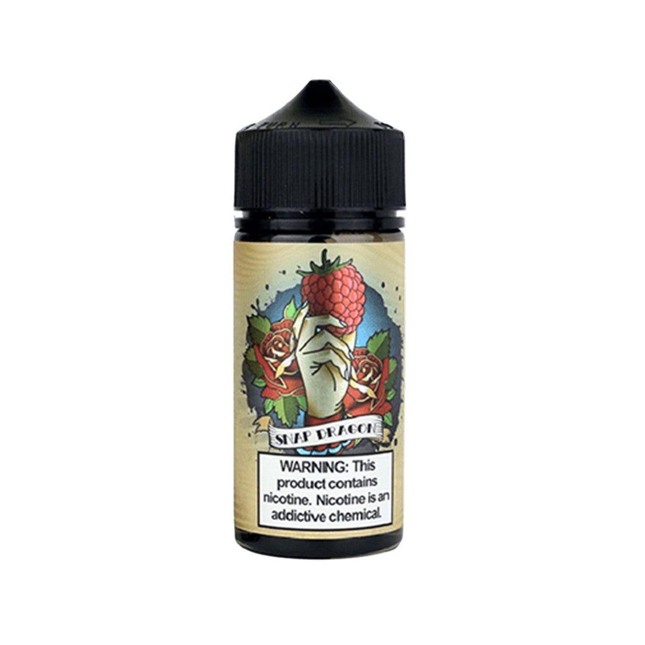 Bora TFN e-liquid 100ml bottle for a tobacco-free vape