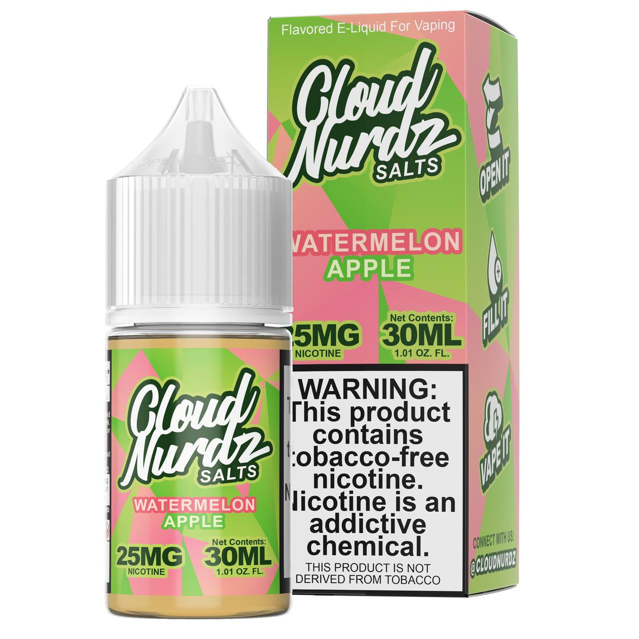 Cloud Nurdz TFN Salt Premium E-Liquid 30ml