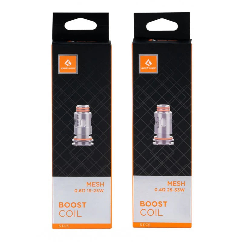 Geekvape Aegis Boost coils 5-pack for optimized flavor and vapor production