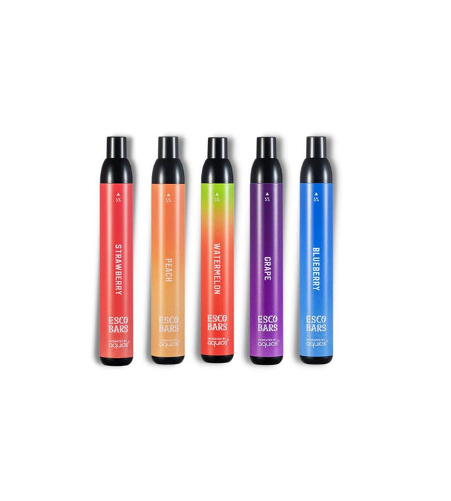 Esco Bars H20 2500 disposable vape with up to 2500 puffs and water-based e-liquid