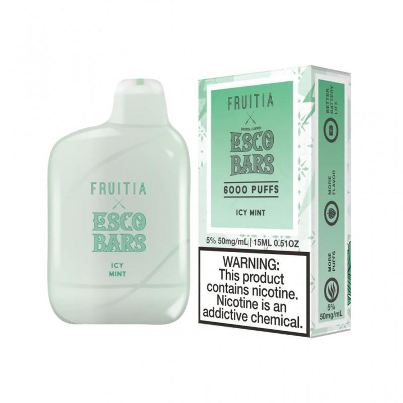 Fruitia X Esco Bars 6000 Puffs