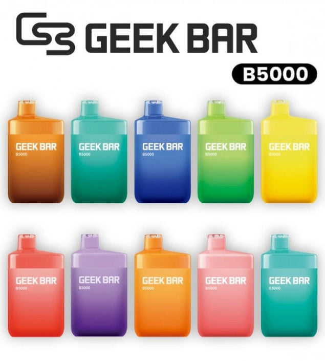 Geek Bar B5000 disposable vape with 5000 puffs