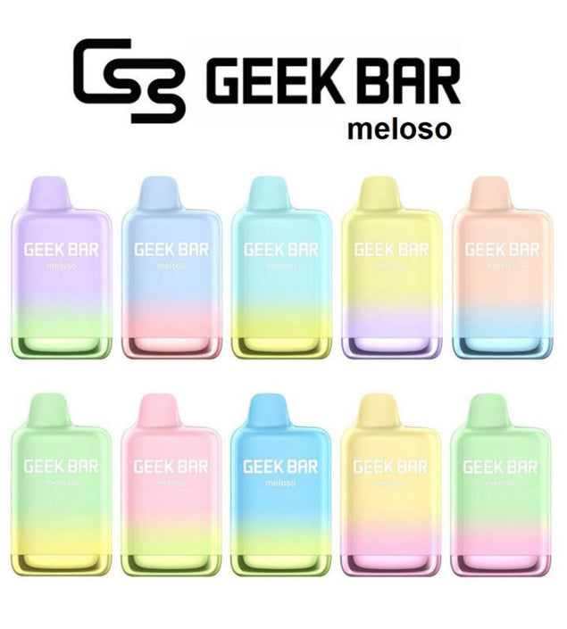 Geek Bar Meloso Max 9000 disposable vape with 9000 puffs