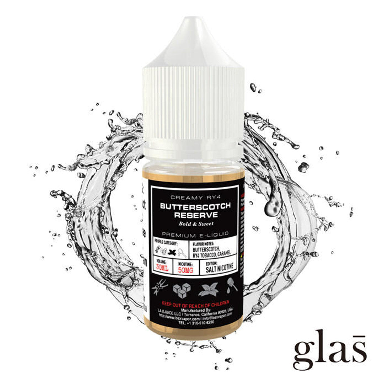 Glas Basix TFN Salt Nic Premium E-Liquid 30ml