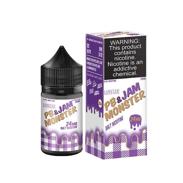 Jam Monster Salt Nic Premium E-Liquid 30ml