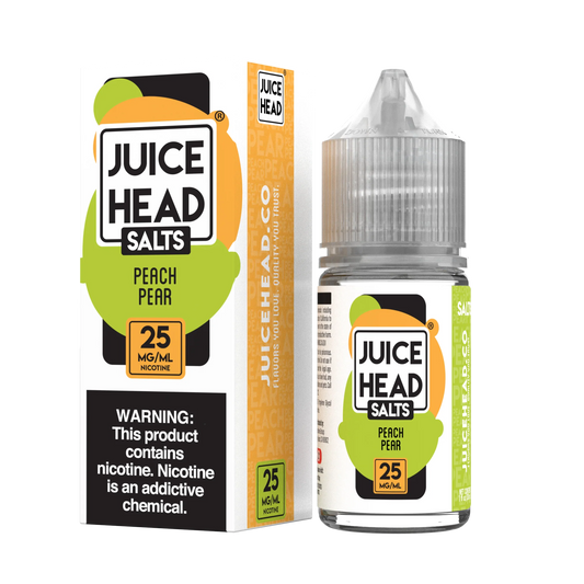 Juice Head Salts Watermelon Strawberry e-liquid 30ml bottle with sweet fruit flavors