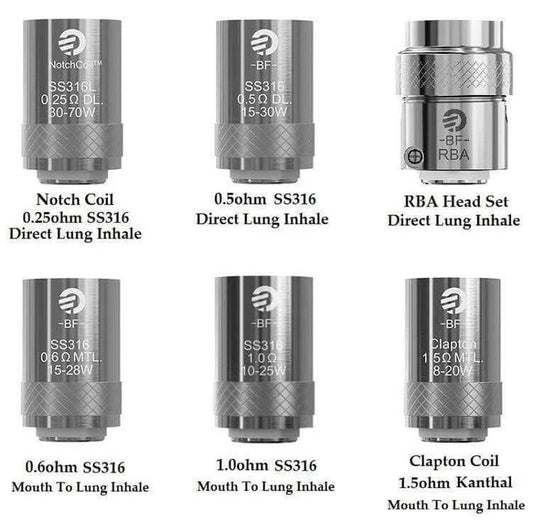 Joyetech Ego AIO Cubis coil 5-pack for consistent vapor production