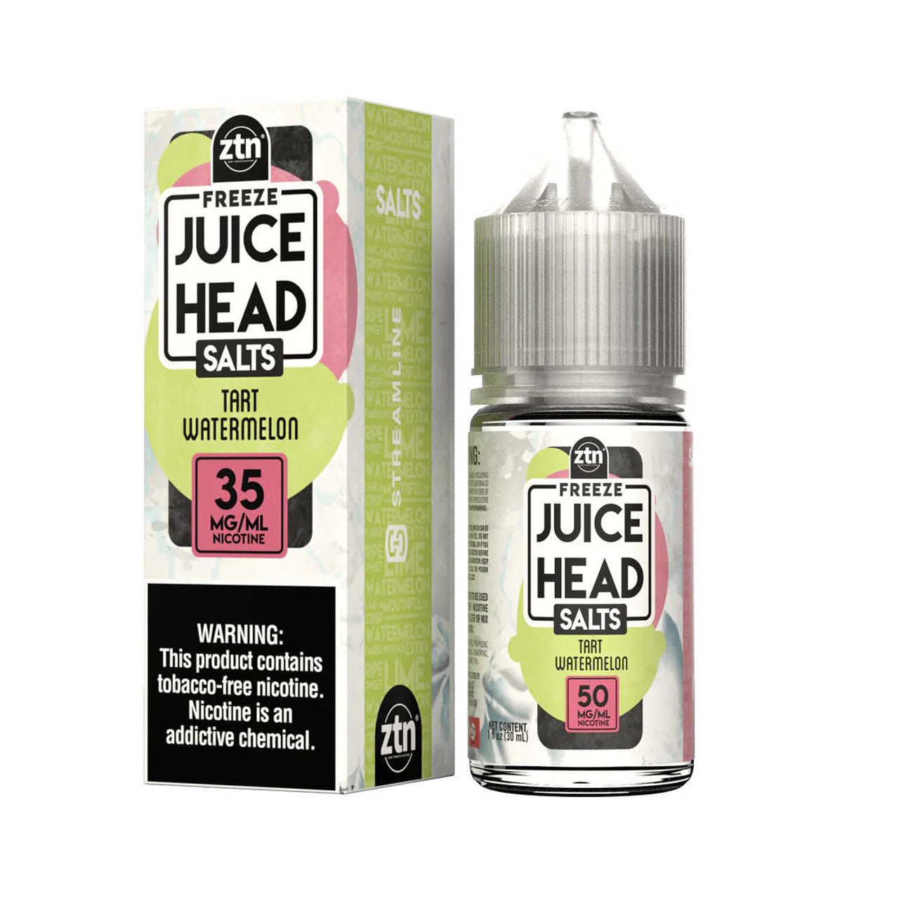 Juice Head Freeze TFN Salt Premium E-Liquid 30ml