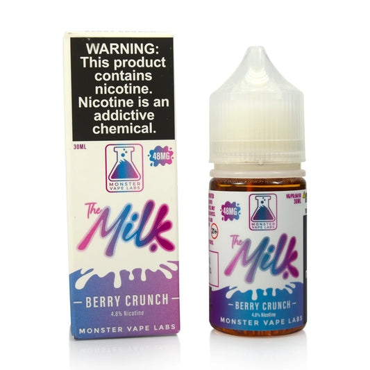 The Milk salt nic premium e-liquid 30ml for a smooth and creamy nicotine experience