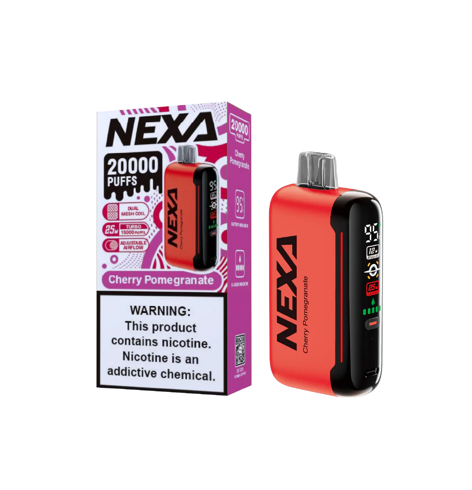 Nexa N20000 disposable vape with 20000 puffs