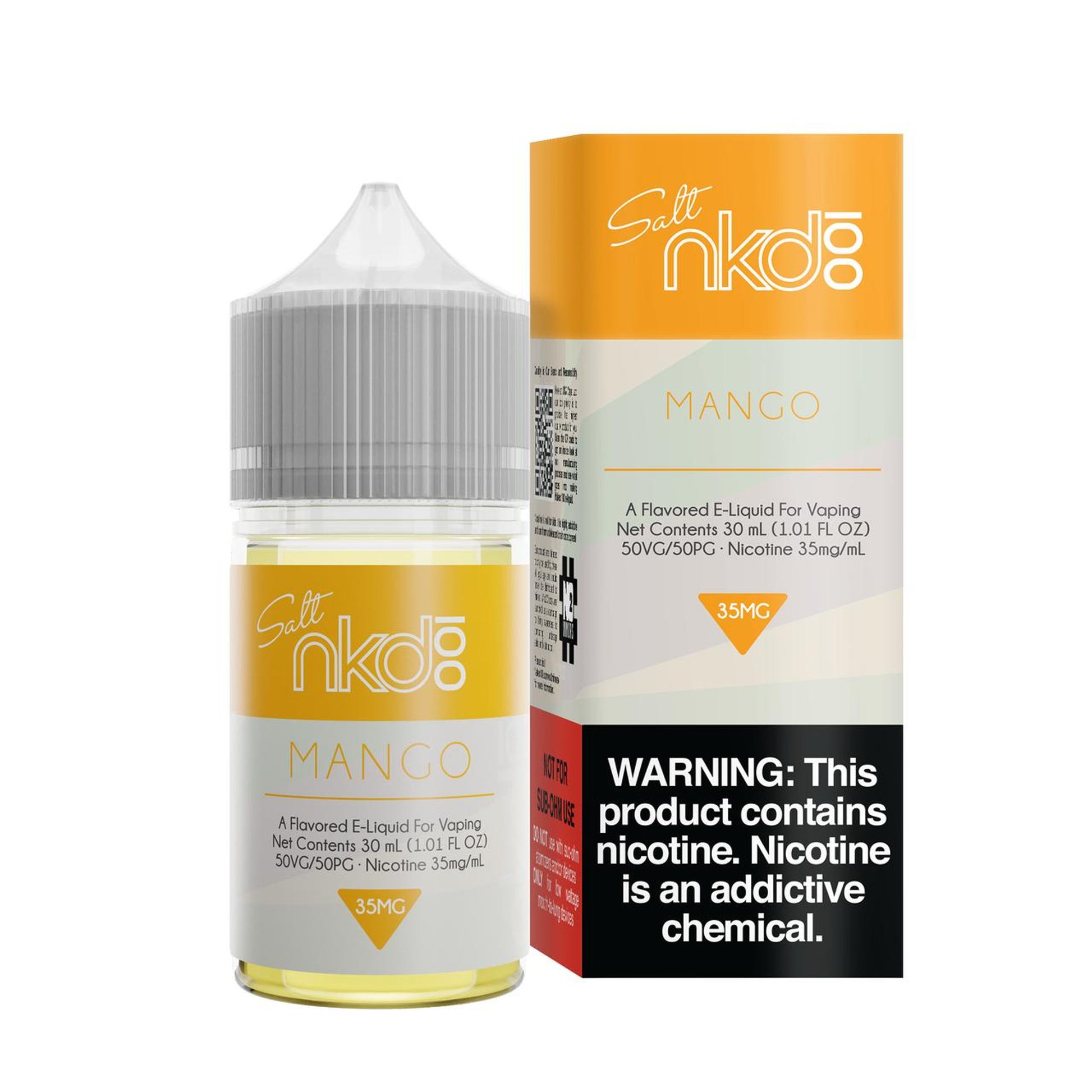 Naked 100 salt nicotine premium e-liquid 30ml bottle for a smooth vaping experience