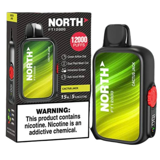 North FT12000 disposable vape offering up to 12000 puffs