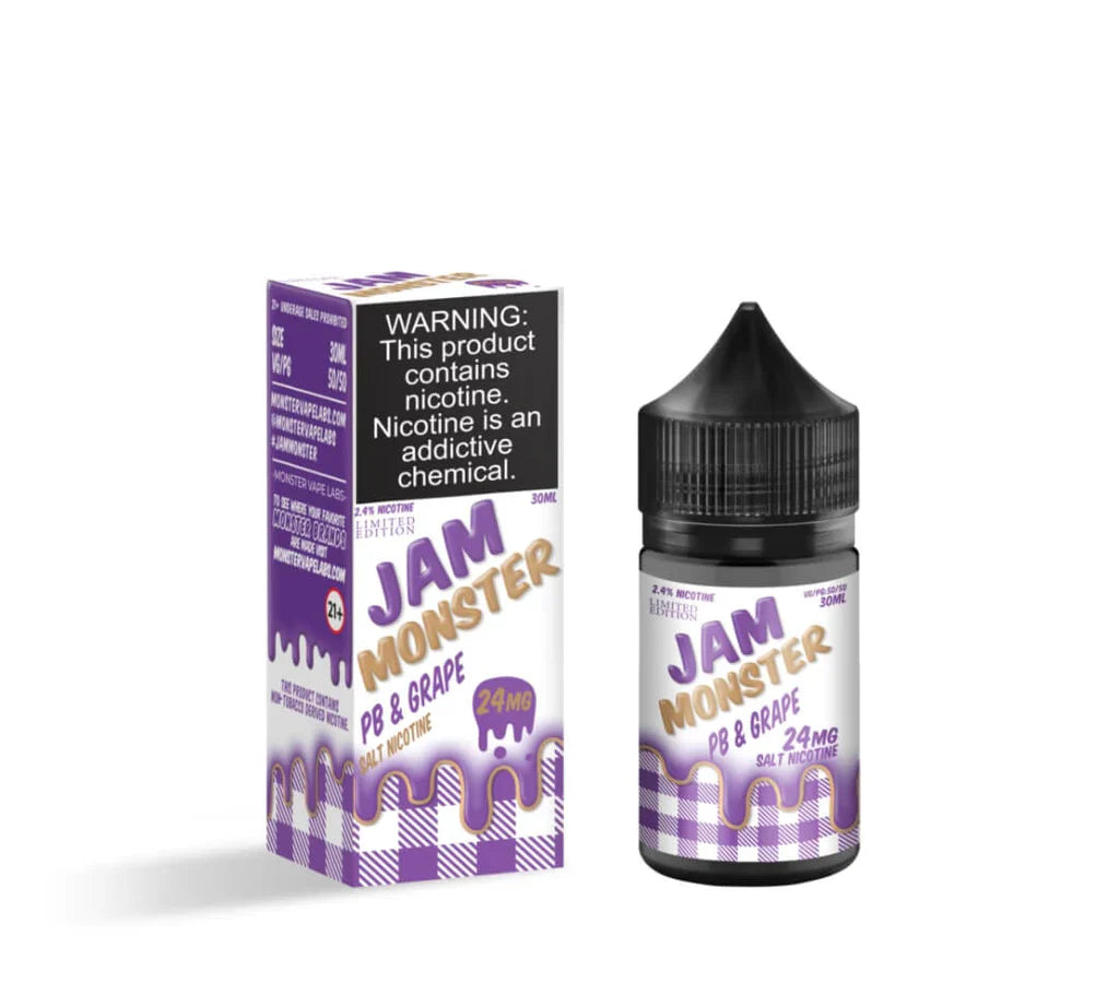 Jam Monster Salt Nic Premium E-Liquid 30ml