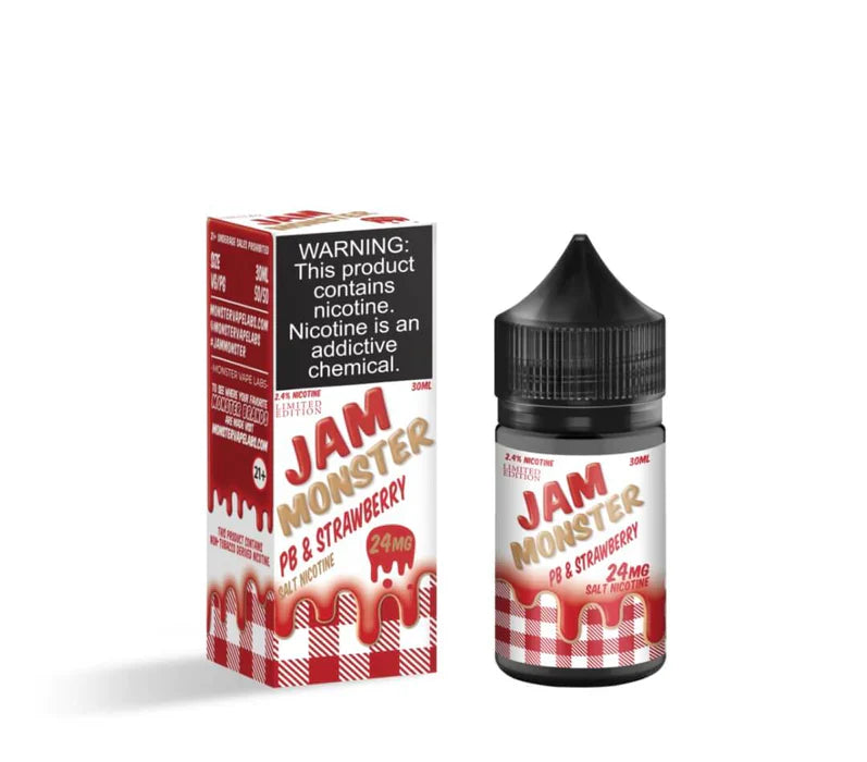 Jam Monster Salt Nic Premium E-Liquid 30ml