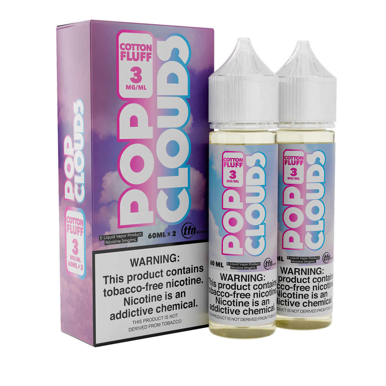 Pop Clouds TFN E-Liquid 60ml 2pk