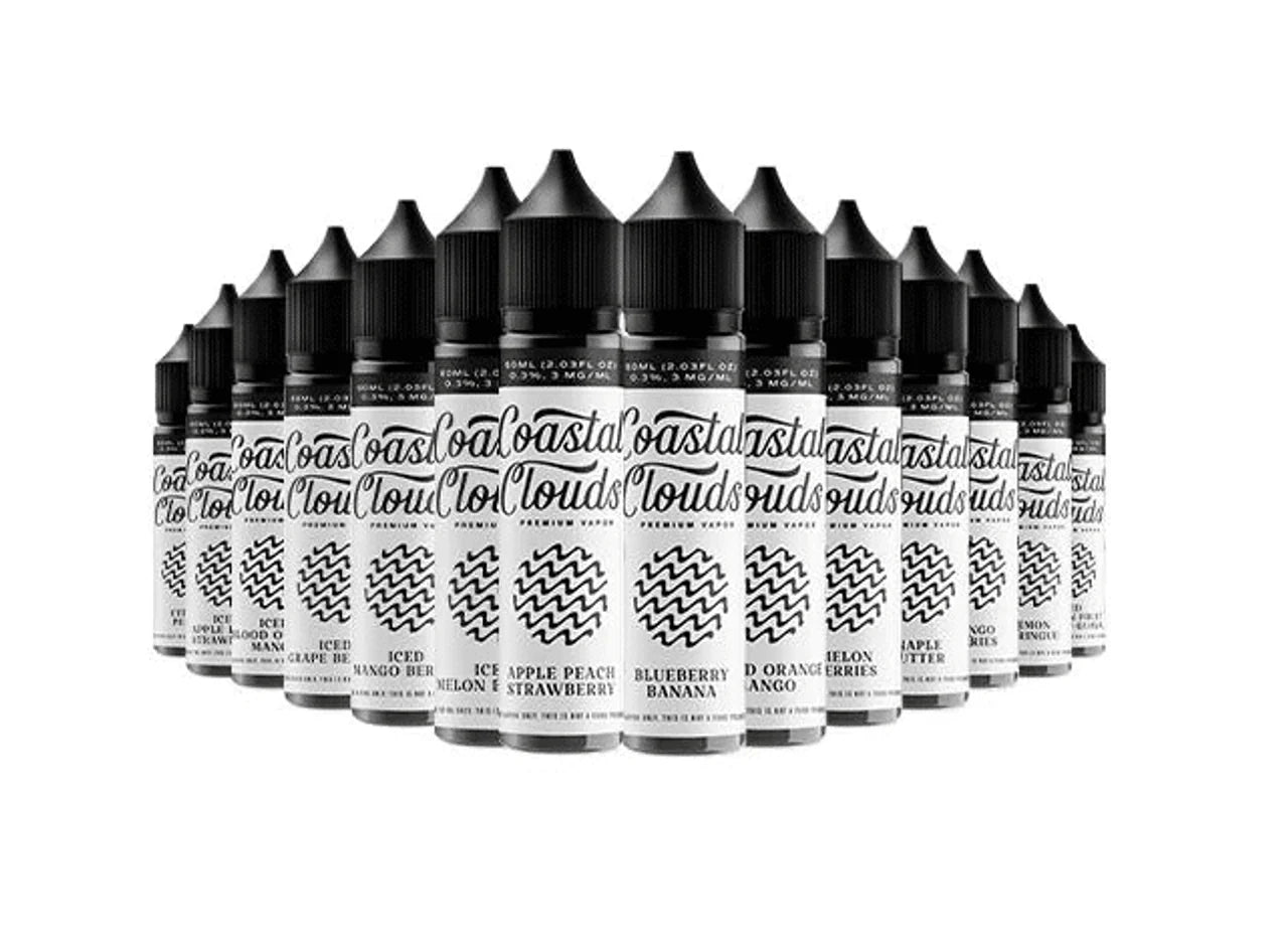 Coastal Clouds TFN premium e-liquid 60ml for smooth and flavorful vapor