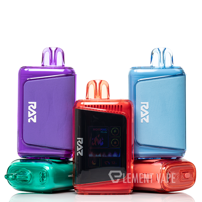 RAZ DC25000 high-capacity disposable vape with 25000 puffs