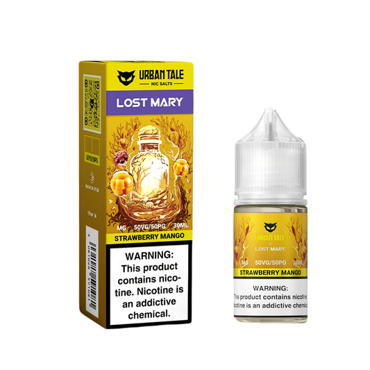 Urban Tale salt nicotine e-liquid 30ml by Lost Mary for a rich vaping experience