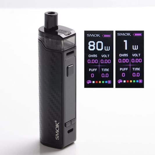 Smok RPM80 Pro mod pod kit with adjustable wattage and powerful vapor