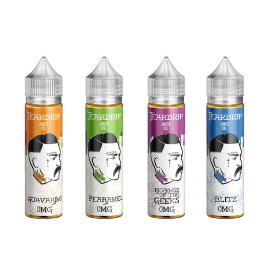 Tear Drip premium e-liquid 60ml bottle for a flavorful vape