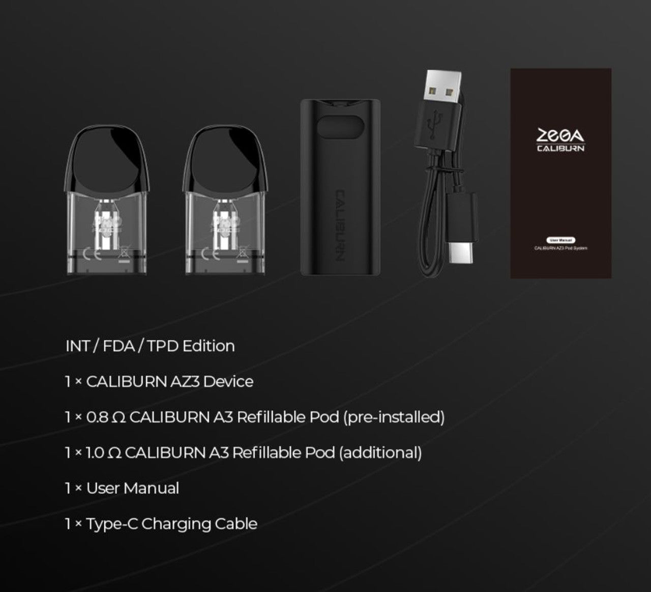 Uwell Caliburn AZ3 Pod Kit