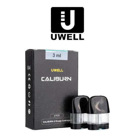 Uwell Caliburn X replacement pods 2-pack for a premium vaping experience